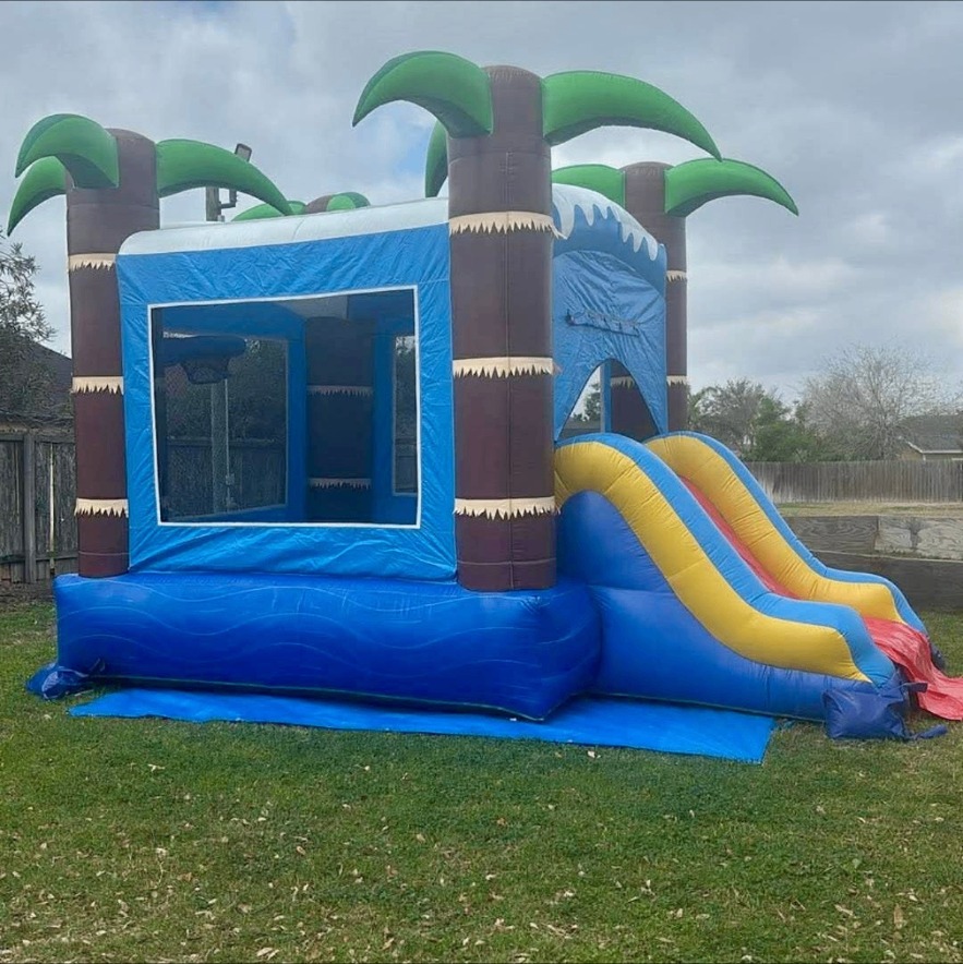 Shark Blast Combo Bounce House